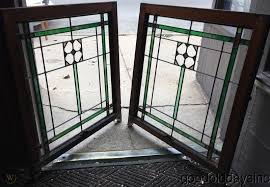 Stained Leaded Glass Windows