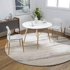 Round Rug Size Guide For 36 42 48 54
