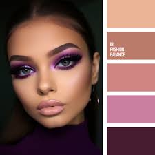 violet color palettes in fashion balance