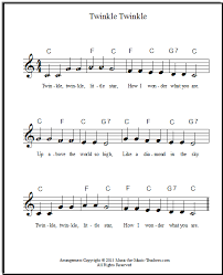 How to play havana on piano with easy piano sheet music with letters. Twinkle Twinkle Little Star Free Sheet Music For Piano