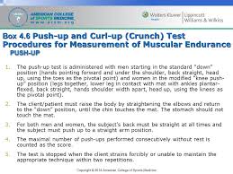 Chapter 4 Health Related Physical Fitness Testing And