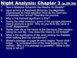 Night Analysis: Chapter 3 (p.29-34) - ppt download