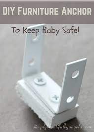 Diy Furniture Anchor To Keep Baby Safe