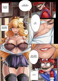 Princess Peach x Mario Manga FlowerXL | 18+ Porn Comics