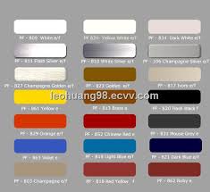 Catalog Color Chart Exterior Series From China