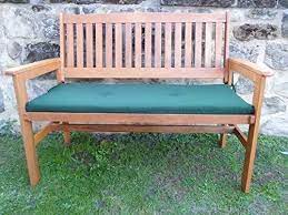 heavy duty wooden 2 seater garden bench