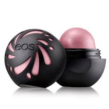 eos shimmer lip balm will add a hint of