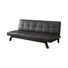 Black Adjustable Sofa Bed W Cup