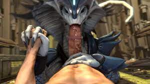 Anthro Snake Alien Giving Man Amazing blowjob - ThisVid.com