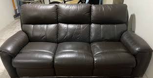 seater recliner leather sofa furniture