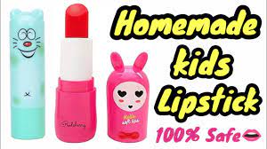 homemade kids lipstick