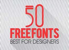 50 Best Free Fonts For Designers Fonts Freebies Free Fonts