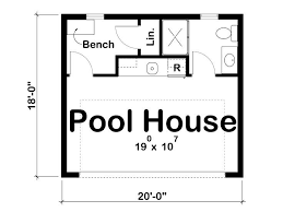 Floor Plan 050p 0005 Pool House