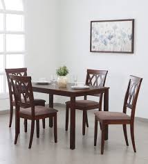 Off On 4 Seater Dining Table Set