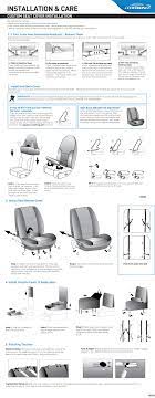 Custom Seat Covers Installation Instructions