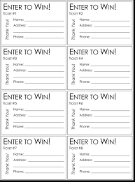 28 Awesome Raffle Ticket Template Free Tearsinthedarkness