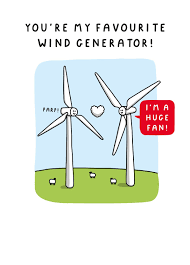 you re my favourite wind generator card