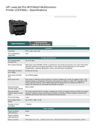 Hp78a black laserjet toner cartridge (~2100 pages ). Hp Laserjet Pro M1536dnf Multifunction Printer Ce538a Manualzz