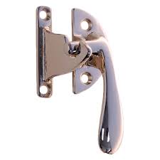 nickel offset cabinet or cupboard lever