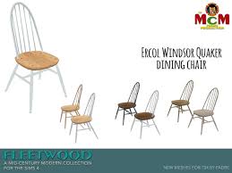 fleetwood ercol windsor quaker dining chair