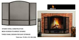 fire guard screen baby safety fireplace