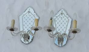 1970 Pair Of Venice Sconces With 2