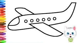 Kecelakaan pesawat rusia di mesir pada sabtu lalu ternyata juga tak luput dari pena kartunis charlie hebdo. Cara Menggambar Pesawat Terbang Dengan Mimi Cara Menggambar Dan Mewarnai Tv Anak Youtube