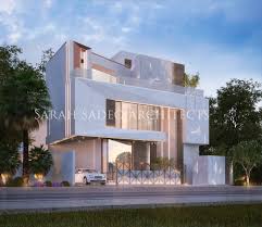 Design blogs are filled with countless ideas for interiors. Modern Villa Exterior With Luxury Lighting Detail Modern House Facades Modern House Exterior House Designs Exterior