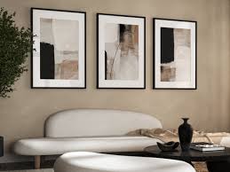 Abstract Art Living Room Decor
