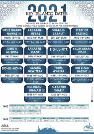 Islamic festivals and holidays 2021. Islamiccentre Org