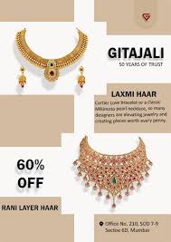 free jewellery offer poster