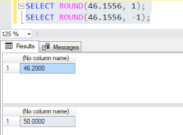 sql round function 6 query exles