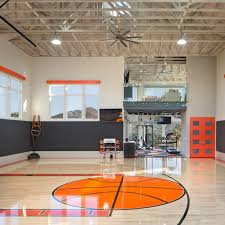 private indoor basketball court
