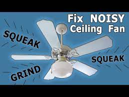 fix a noisy ceiling fan oil bearings