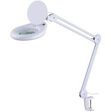 Magnifier Clamp Lamp Magnifying 60 Leds