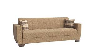 Casamode Barato Upholstered Convertible Sofabed With Storage In Brown