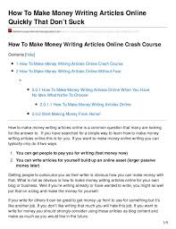 Make Money Blogging