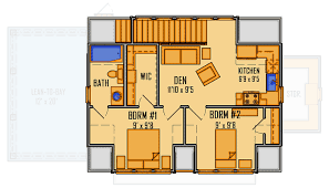 Guest House Plan With 2 Car Garage