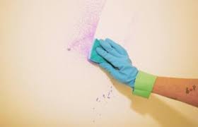 how to get nail polish off walls