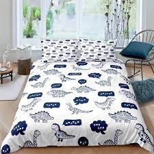 Comforter Kid Baby Dinosaur Bed Cover