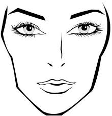 Face Charts On Clipart Library Mac Face Charts Makeup