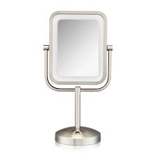 conair lighted makeup mirror with 1x 8x