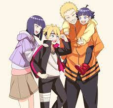 The cutest anime family of all time; Naruto, Hinata, Boruto, and Harambe! -  Album on Imgur