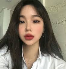 cute and korean makeup image