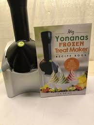 Yonanas Frozen Treat Maker With Recipe Book