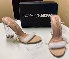 Fashion Nova Nwb The Glass Slipper