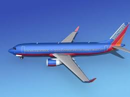 boeing 737 800 southwest airlines 3d