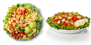 these are the fast food salads that are