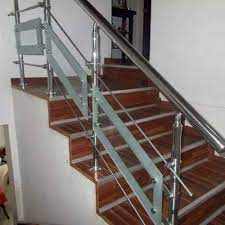 panel stainless steel glass railing