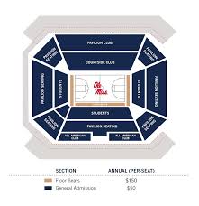 Seating Chart Ole Miss Gamedays